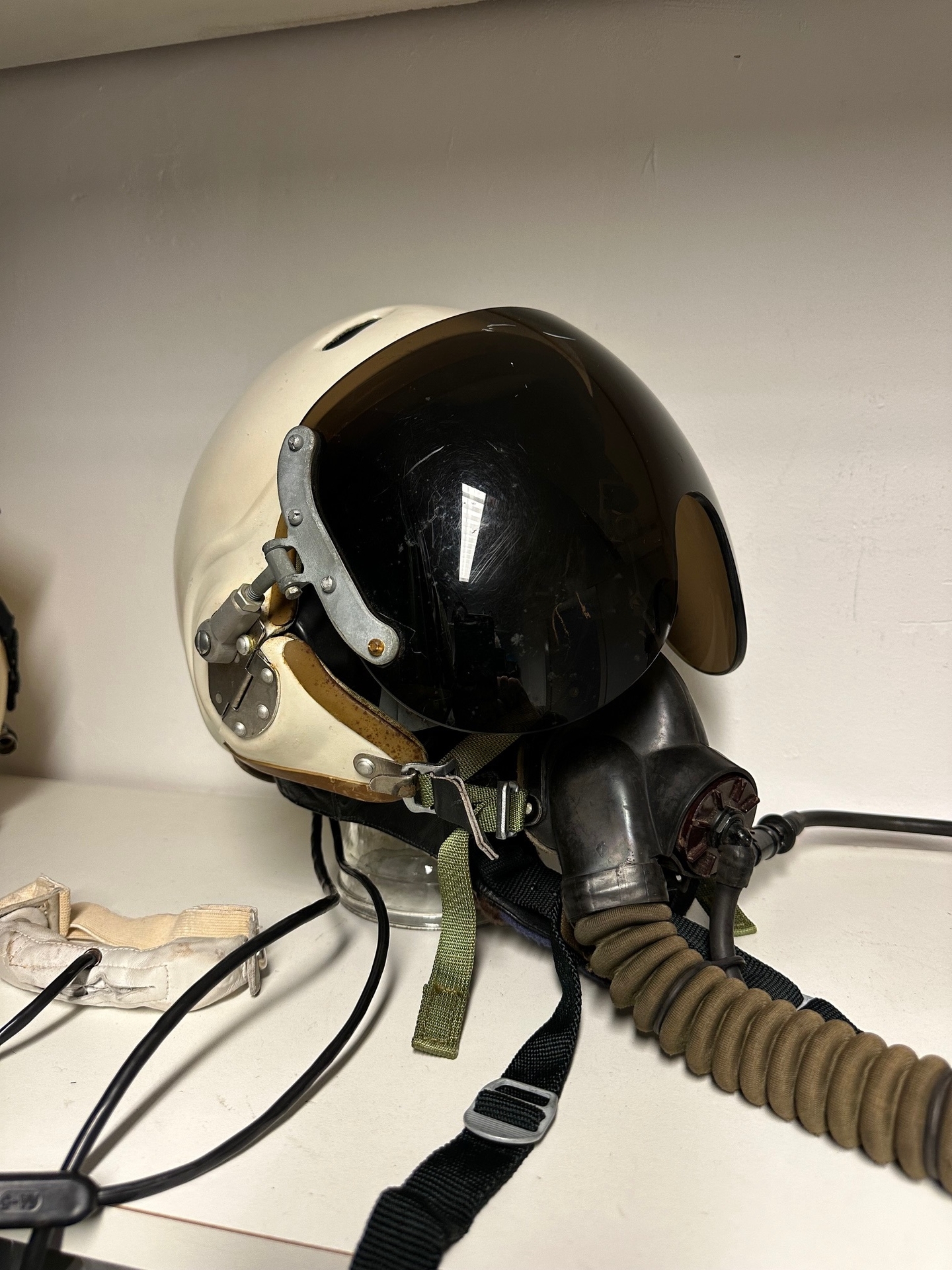 Russian fighter clearance pilot helmet