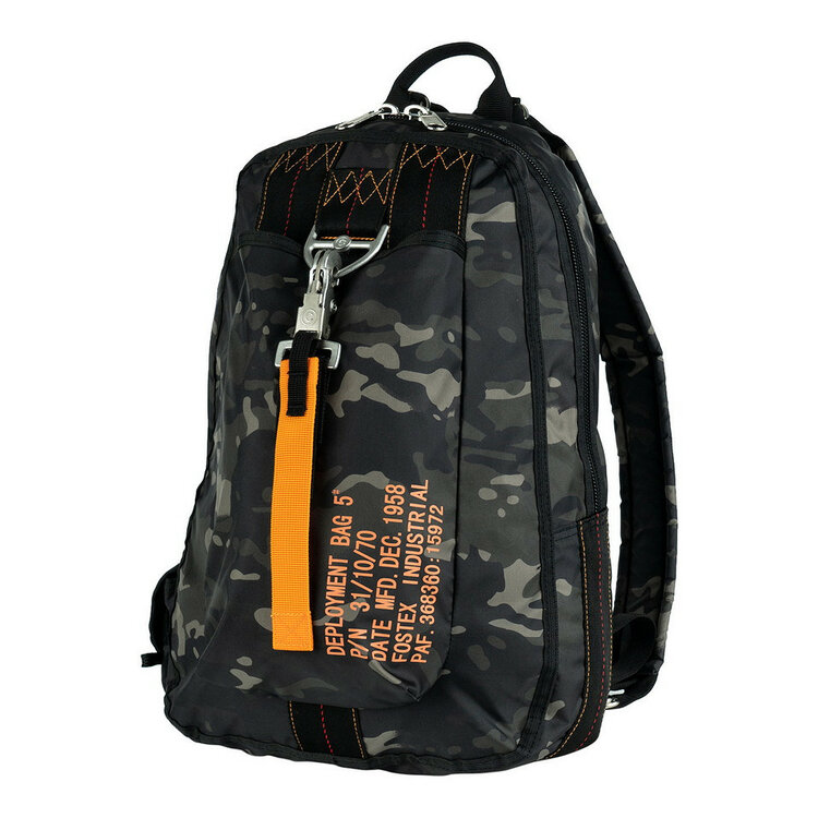 Pilot backpack 5 US Air Force style Para bag 5 night camo