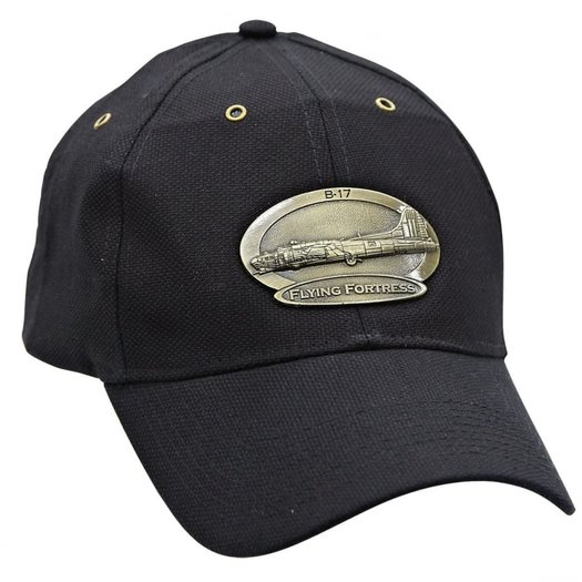 B-17 Flying Fortress Luxury Baseball Cap With Metal Emblem B-17 Flying 