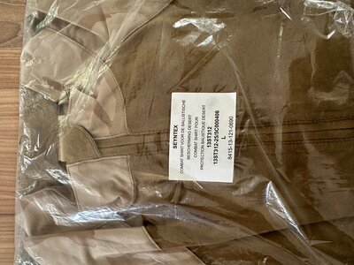 Seytex Combat Shirt size Large New Camo Desert color