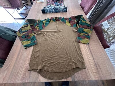 Seytex Combat Shirt Camo - brown size XS New