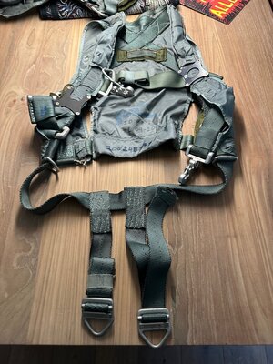 F-16 Fighter pilot harness