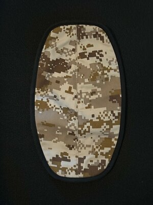 camo visor cover for HGU-55 flight helmet