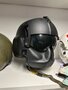 Gentex HGU-56/P helicopter flight helmet Black size XL