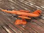 F-104 Starfighter Mahogany wood handmade scale model_