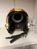 HGU-33 flight helmet Lt Commdr Clooney Spanish Navy AV-8 Harrier + MBU-5 oxygen mask_