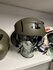 Gentex SPH-4B helicopter flight helmet dual visor_