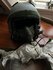 NBC flight helmet from fighter pilot MBU-12 mask CRU-80 mask complete_